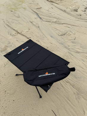 Compact Outdoor Table with Mesh Storage Bag for Camping & Travel