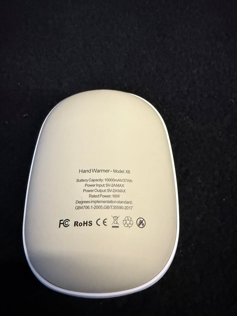 Load image into Gallery viewer, Compact Electric Hand Warmer with Lanyard and Charging Cable
