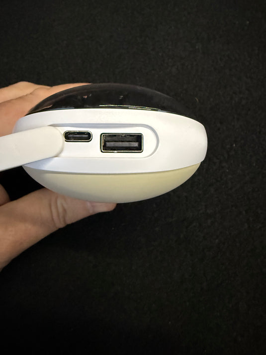 Compact Electric Hand Warmer with Lanyard and Charging Cable