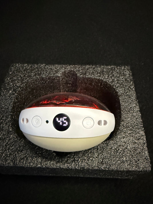 Compact Electric Hand Warmer with Lanyard and Charging Cable