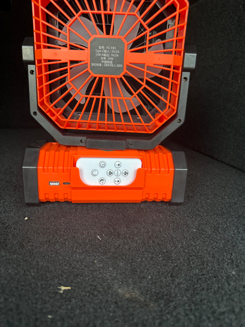 Load image into Gallery viewer, SON Breeze - Portable fan, light &amp; charging bank
