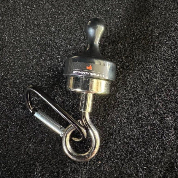 SONS Magnet 4 Pack – Ultra-Strong Magnetic Hooks for Camping & 4X4