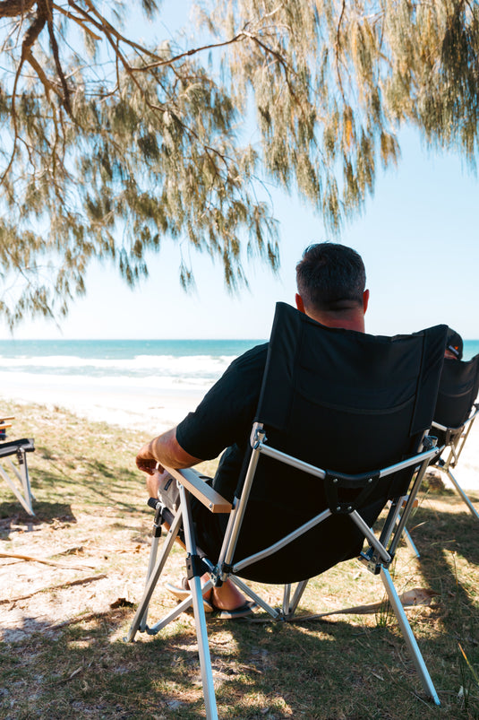 SONS Light Weight Reclining Camp Chair