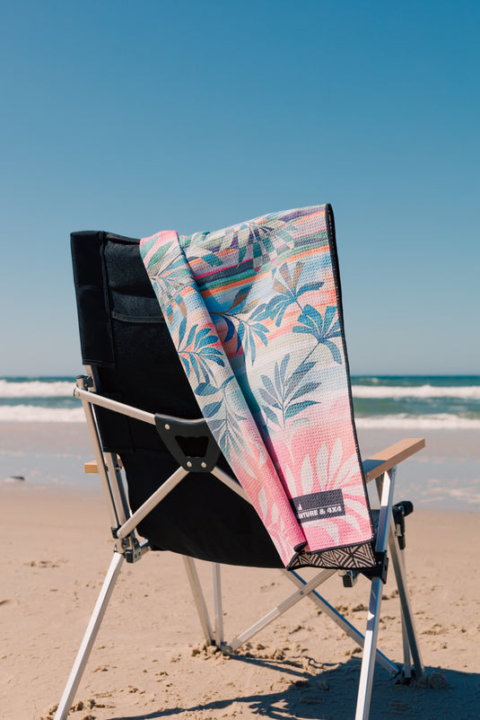 Sand Free Towel - Leaves