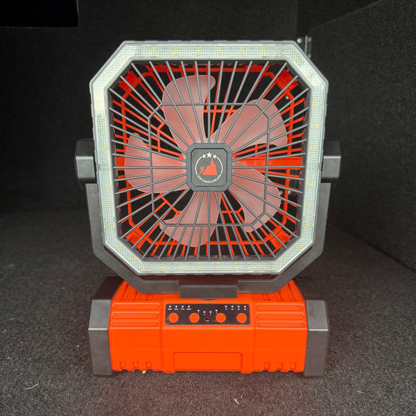 SON BREEZE – Portable Fan, LED Light, and Power Bank for Camping & 4X4 Adventures