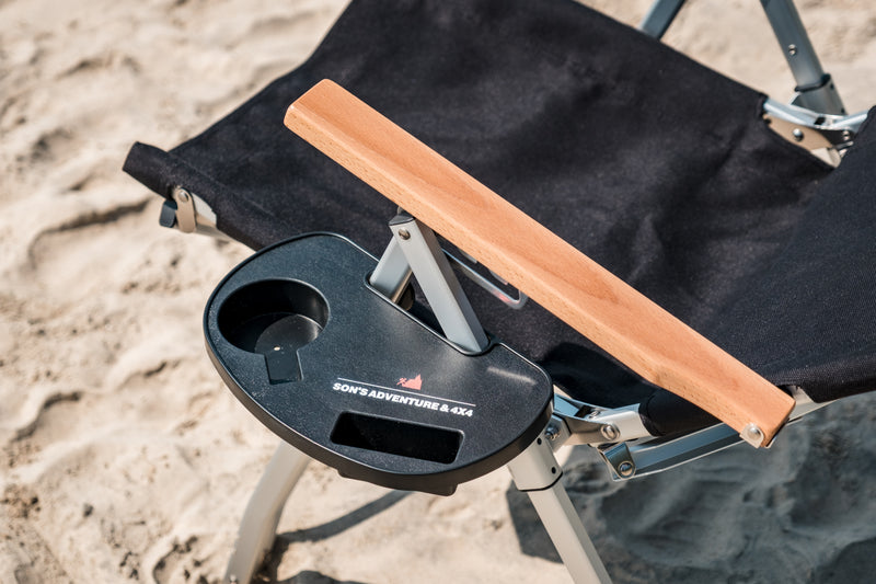 Load image into Gallery viewer, SONS Chair Table – Left-Side Mounted, Compact &amp; Built for Convenience
