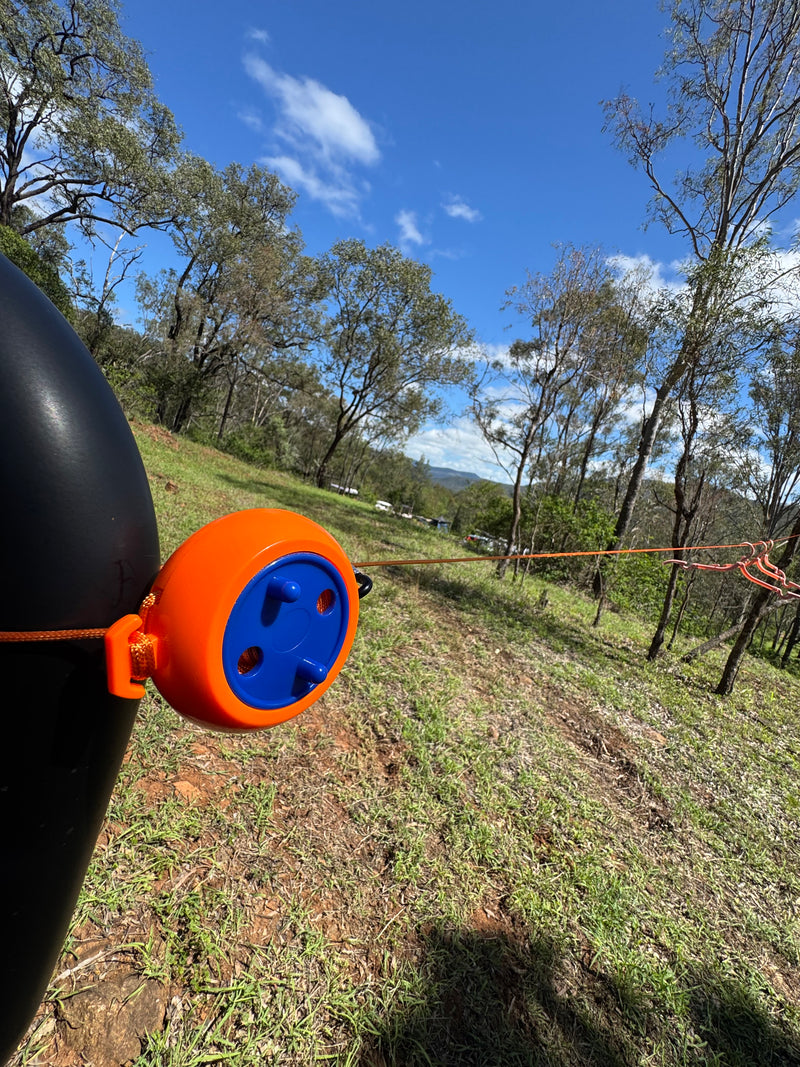 Load image into Gallery viewer, Best Camping Clothesline – Weather-Resistant &amp; Retractable
