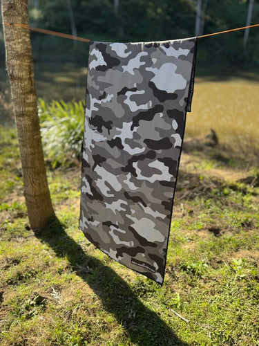 Sand Free Towel - Grey Camo