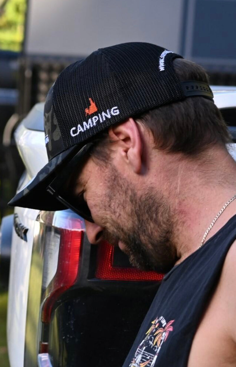 Load image into Gallery viewer, Best Camo Snapback Cap for Camping &amp; Off-Roading
